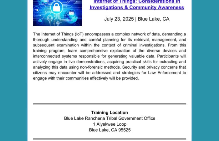 Internet of Things: Considerations in Investigations & Community Awareness